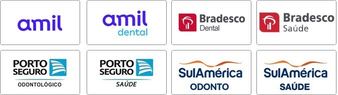 AMIL,BRADESCO SAÚDE, PORTO SEGURO SAÚDE, PORTO SEGURO ODONTO, SUL AMÉRICA SAÚDE